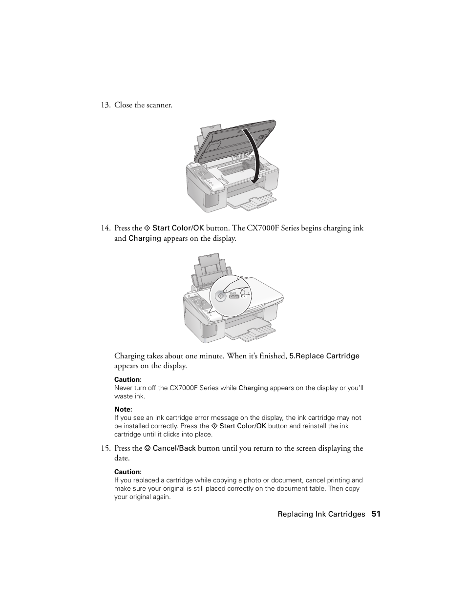 Epson CX7000F User Manual | Page 51 / 72