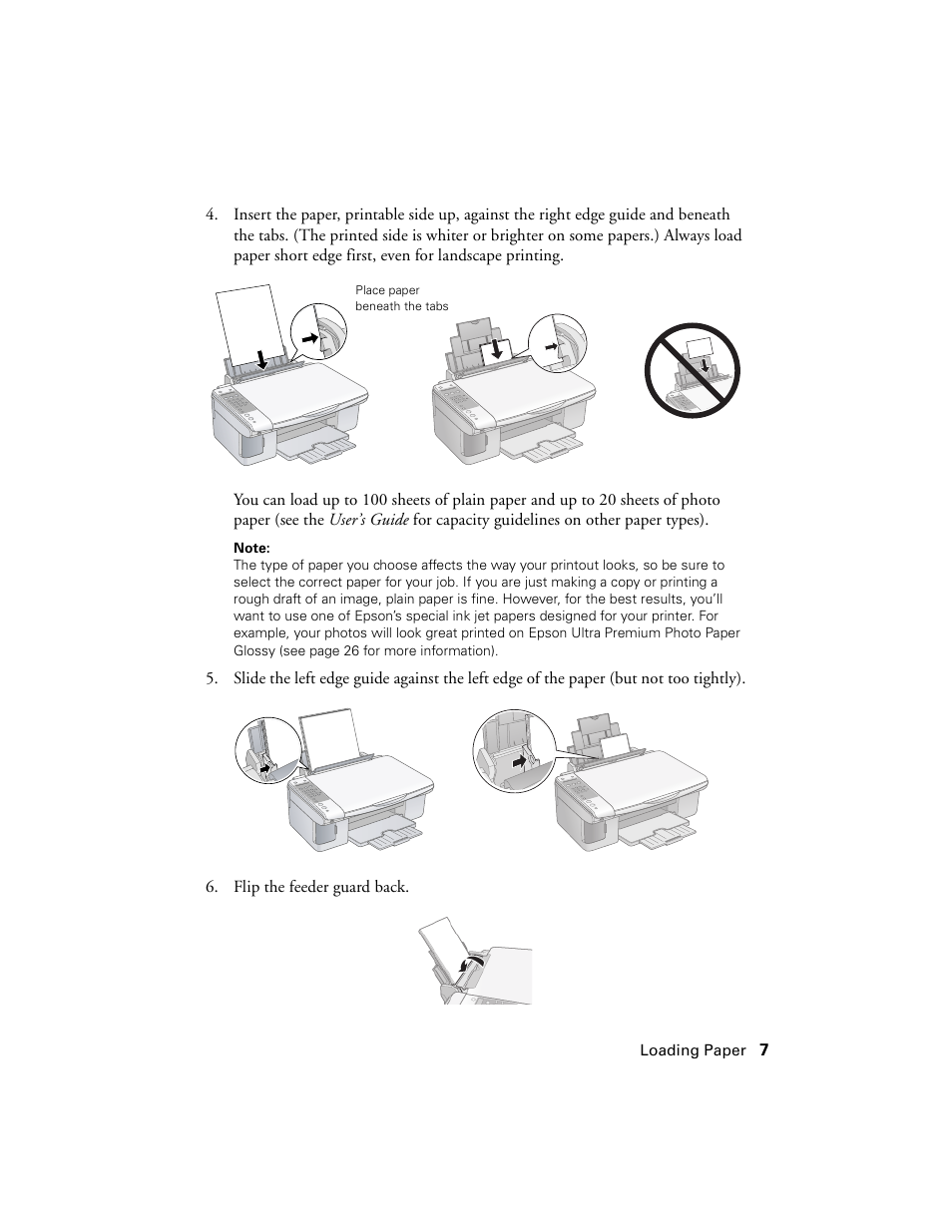 Epson CX7000F User Manual | Page 7 / 72