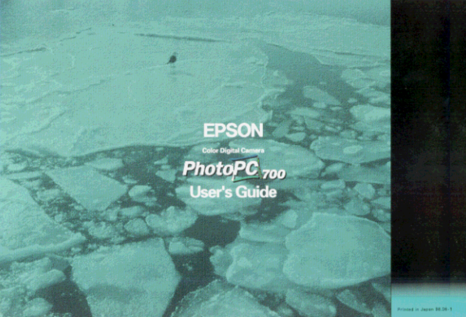 Back cover | Epson PhotoPC 700 User Manual | Page 103 / 103