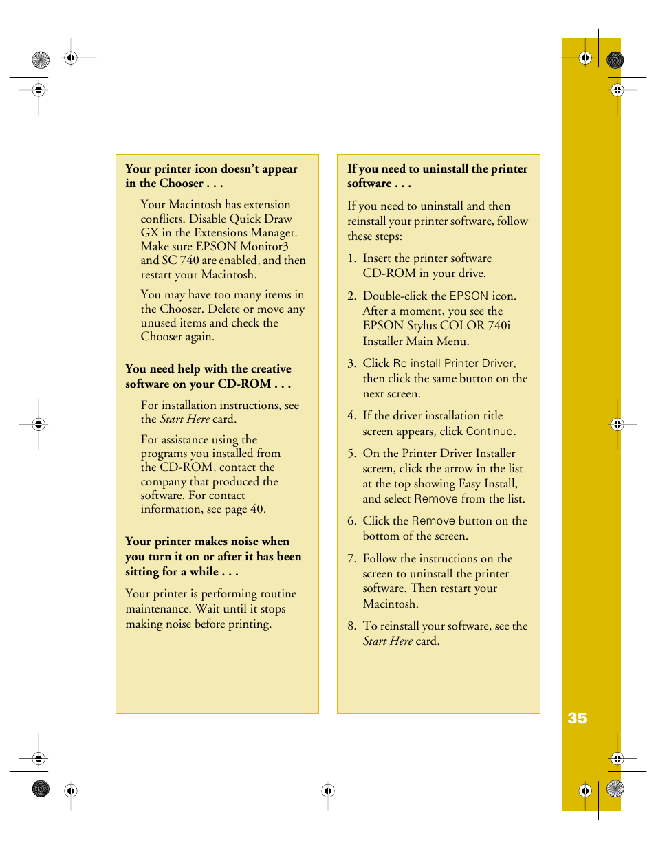 Epson 740i User Manual | Page 41 / 69