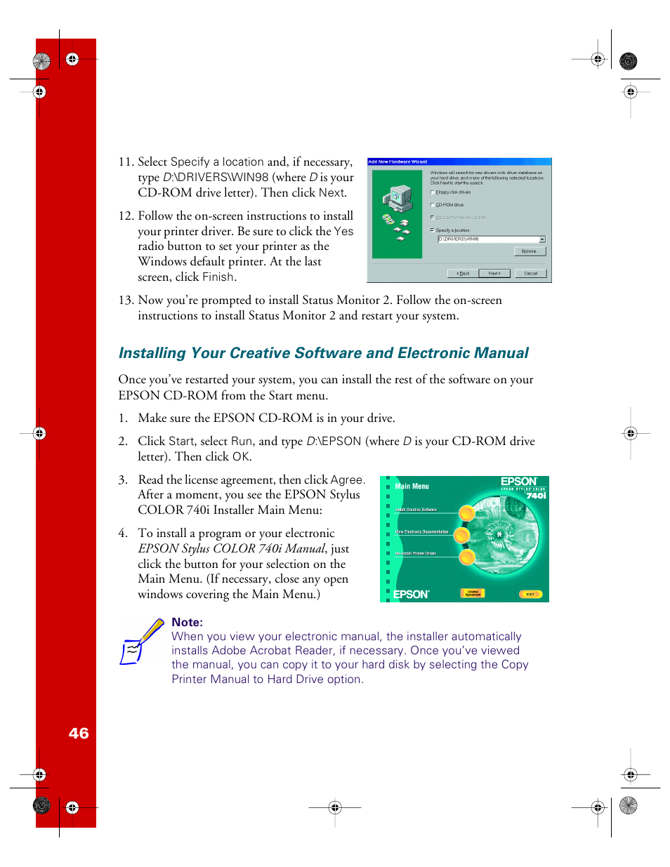 Epson 740i User Manual | Page 52 / 69