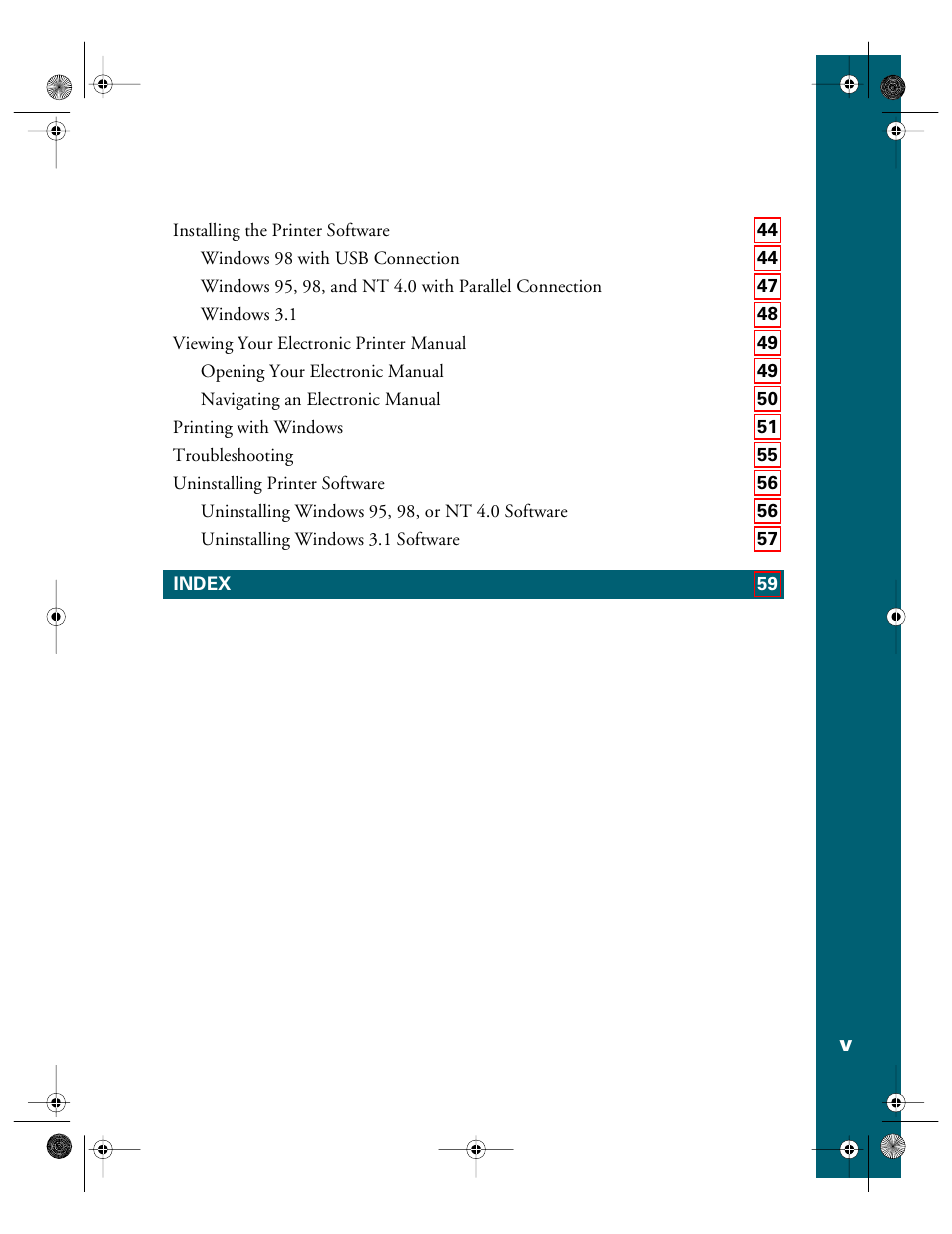 Epson 740i User Manual | Page 6 / 69