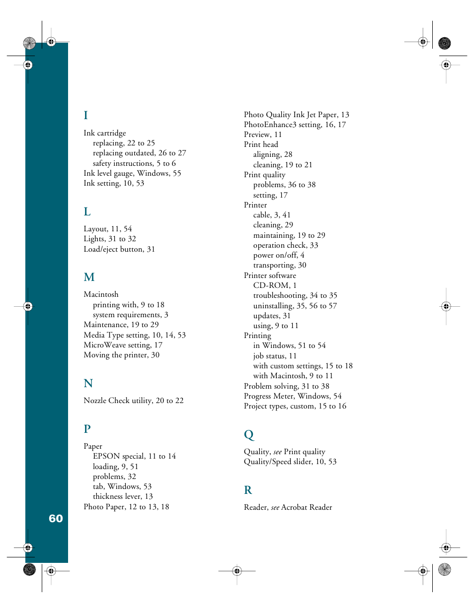 Epson 740i User Manual | Page 66 / 69