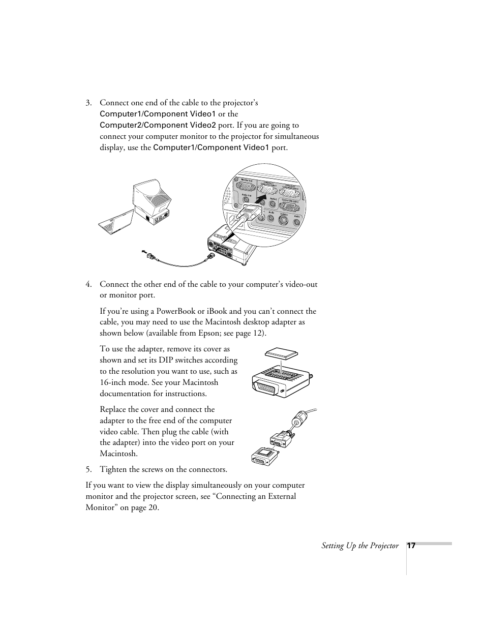 Epson 821p User Manual | Page 17 / 112