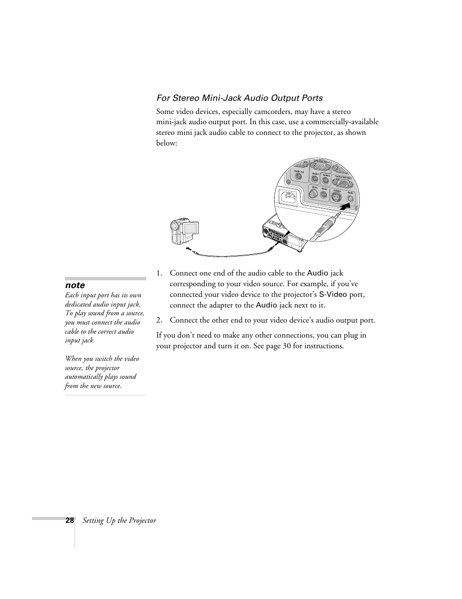 Epson 821p User Manual | Page 28 / 112