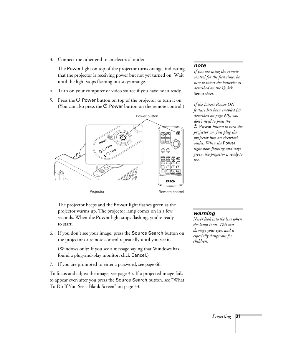 Epson 821p User Manual | Page 31 / 112