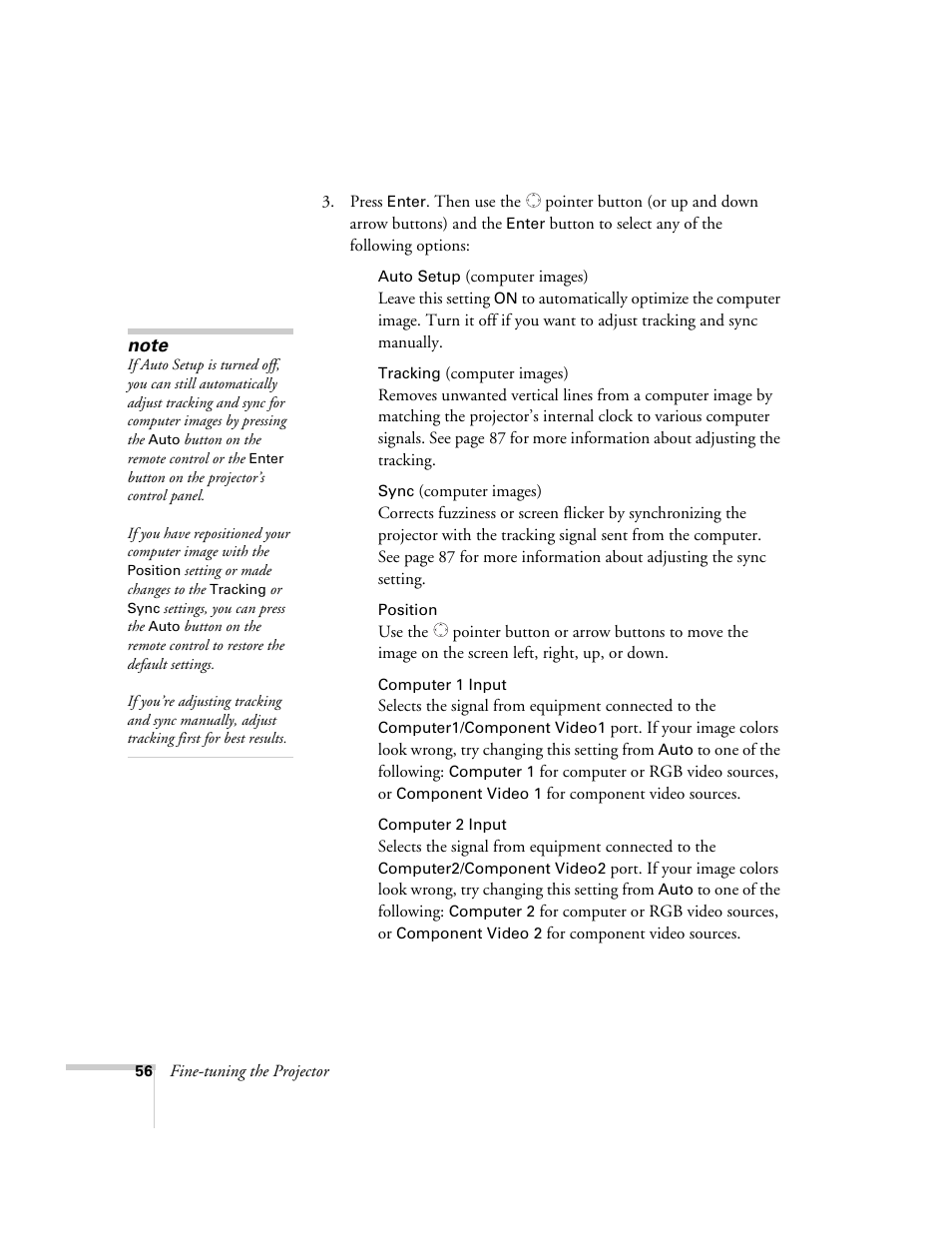 Epson 821p User Manual | Page 56 / 112