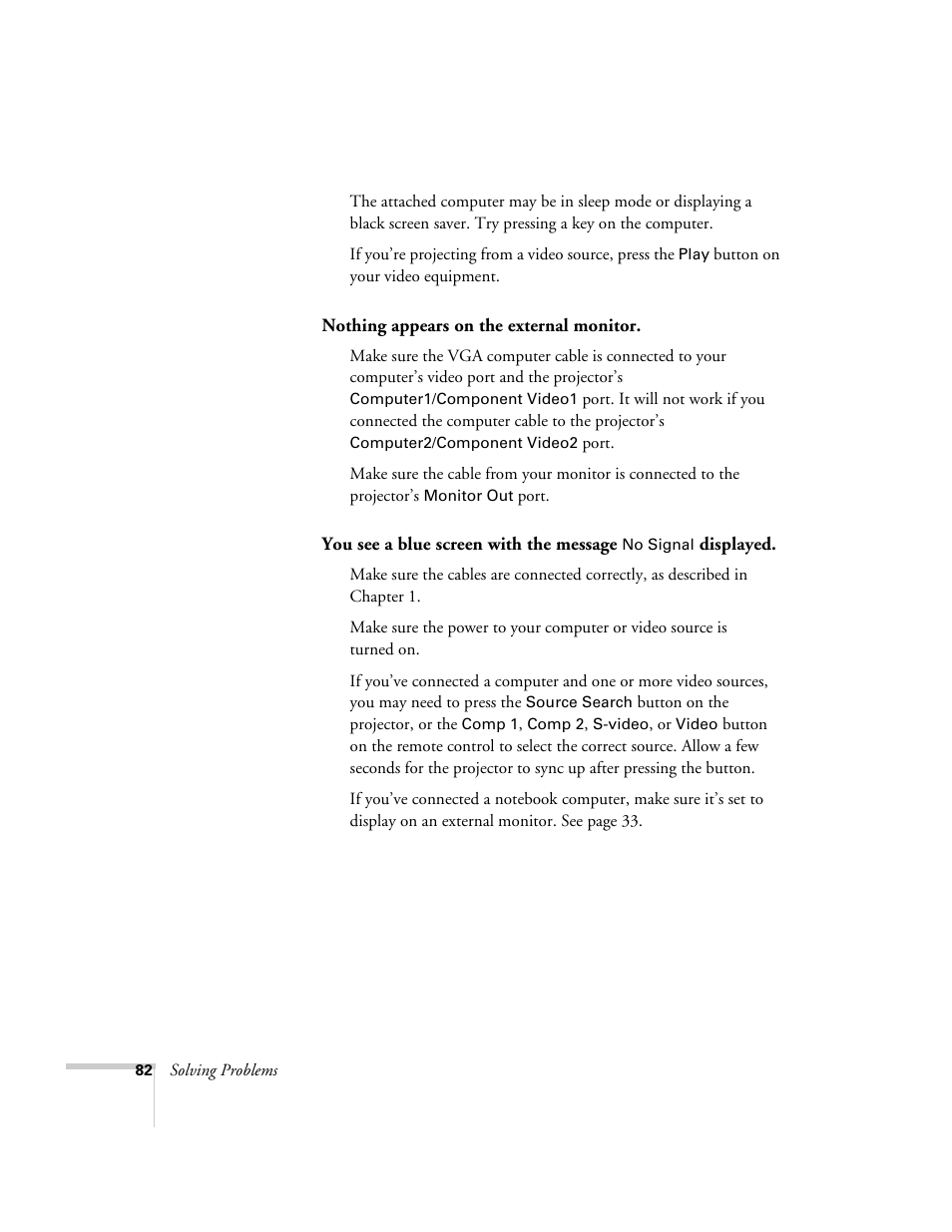 Epson 821p User Manual | Page 82 / 112