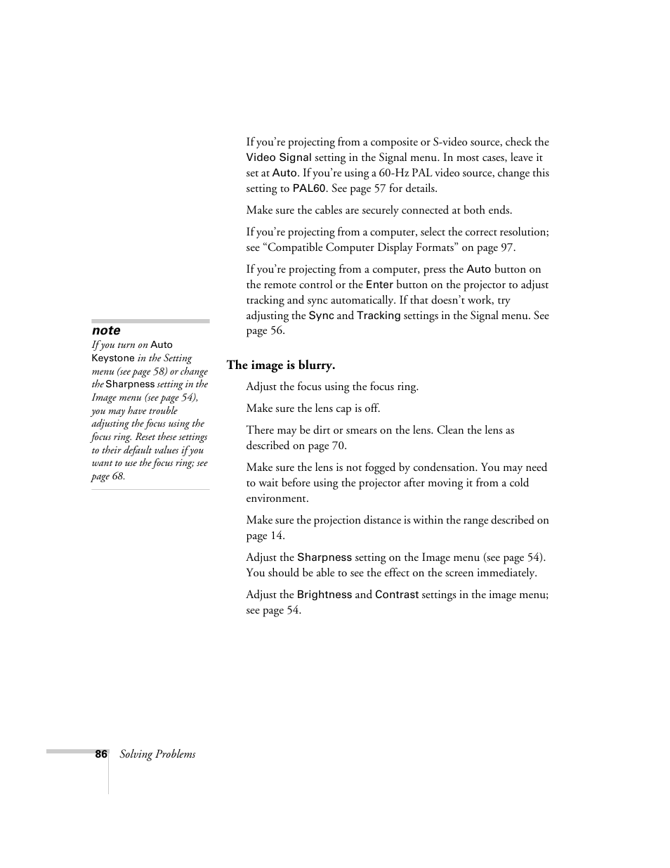 Epson 821p User Manual | Page 86 / 112