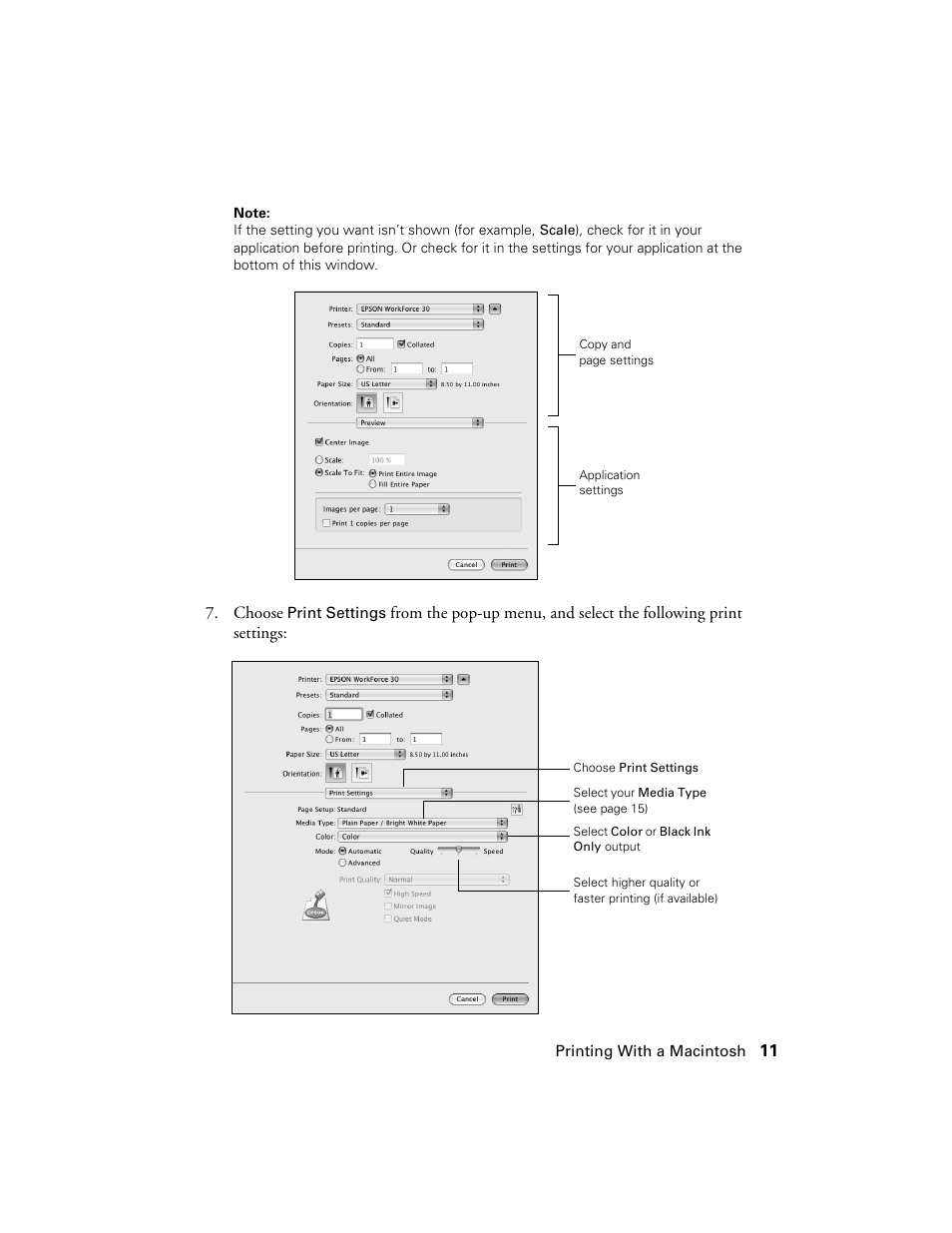 Epson WorkForce 30 Series User Manual | Page 11 / 36