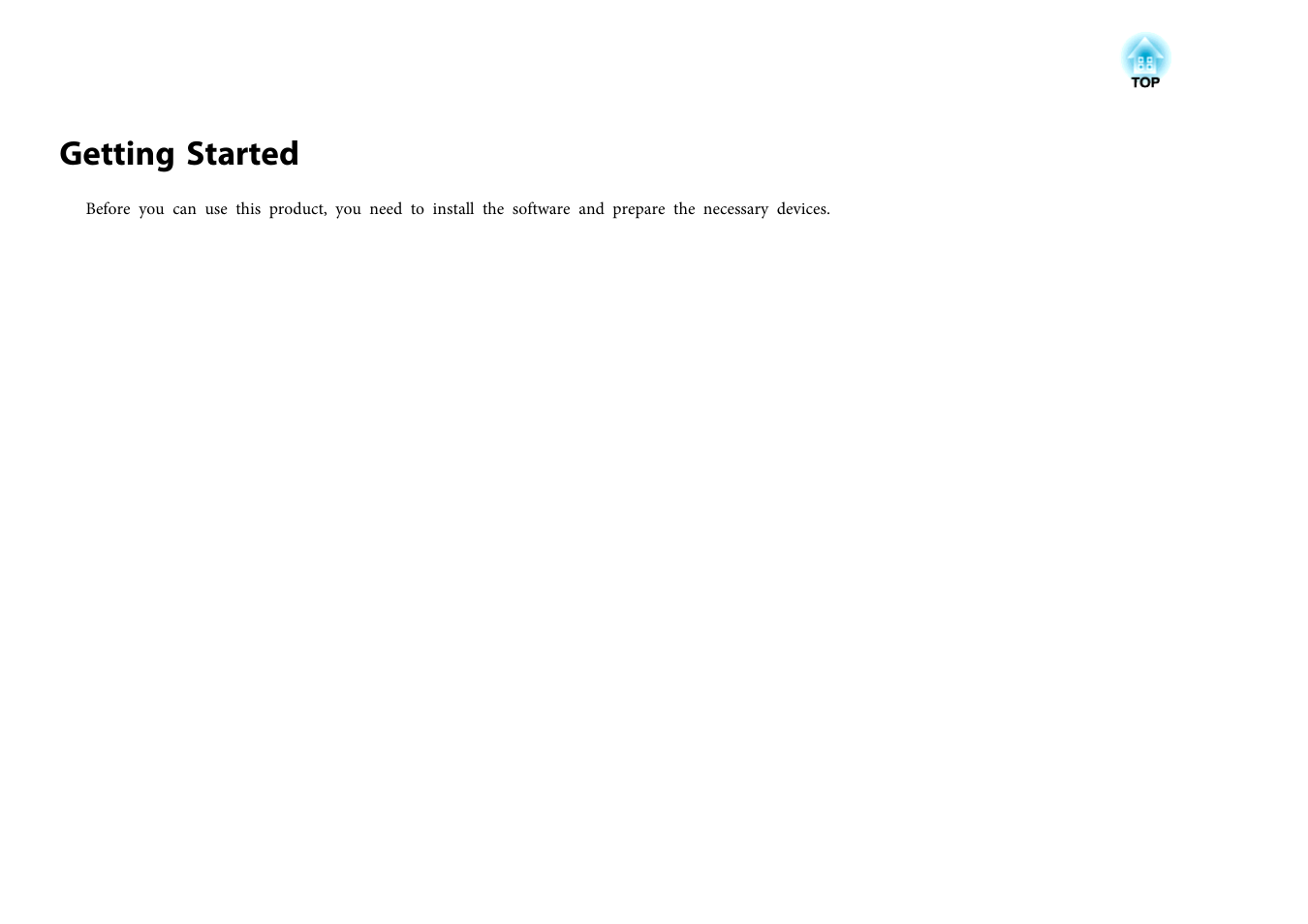 Getting started | Epson ELPIU03 User Manual | Page 11 / 28