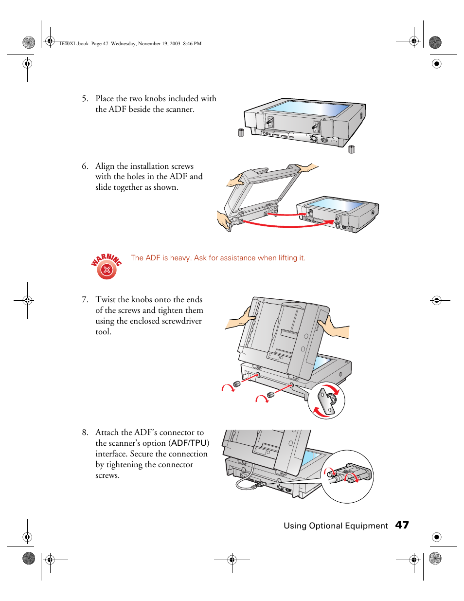 Epson EXPRESSION 1640XL User Manual | Page 15 / 21