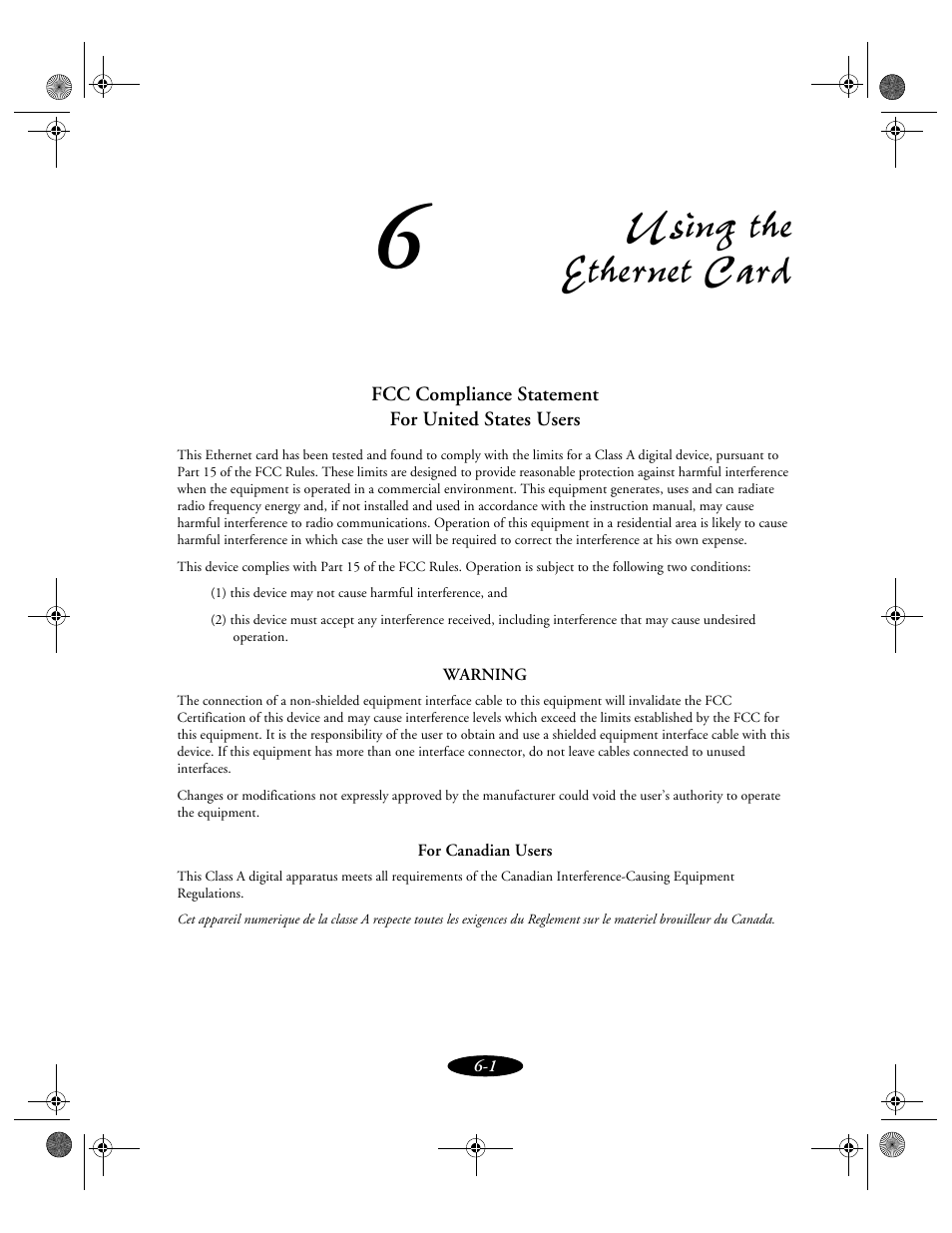 Chap 6-using the ethernet card, Using the ethernet card | Epson 850N User Manual | Page 103 / 179