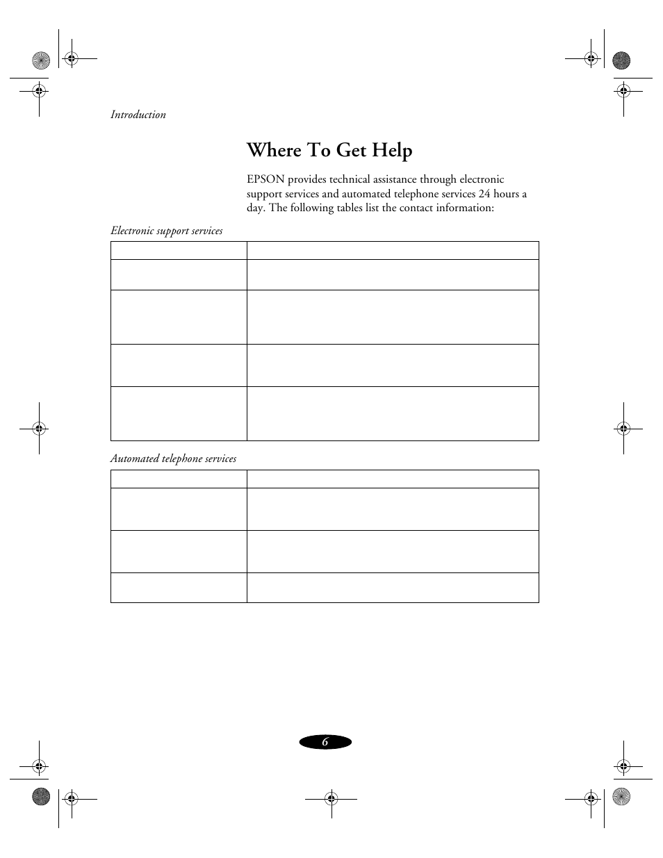 Where to get help | Epson 850N User Manual | Page 17 / 179