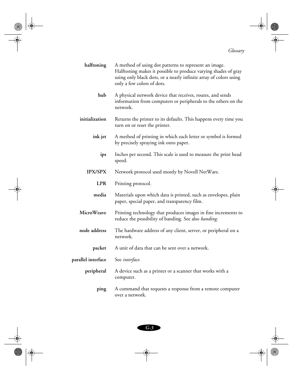 Epson 850N User Manual | Page 172 / 179