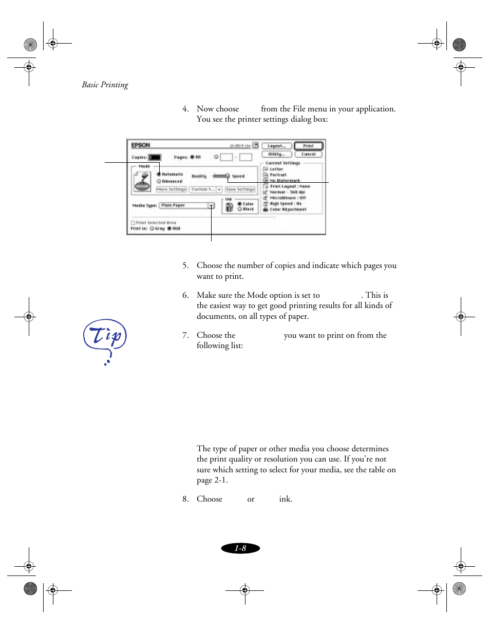 Epson 850N User Manual | Page 28 / 179
