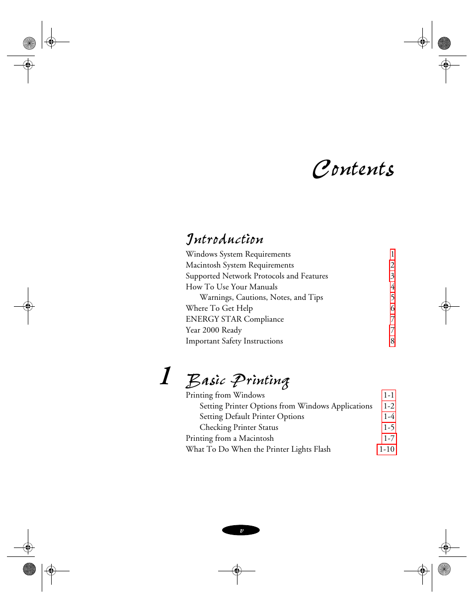 Epson 850N User Manual | Page 6 / 179