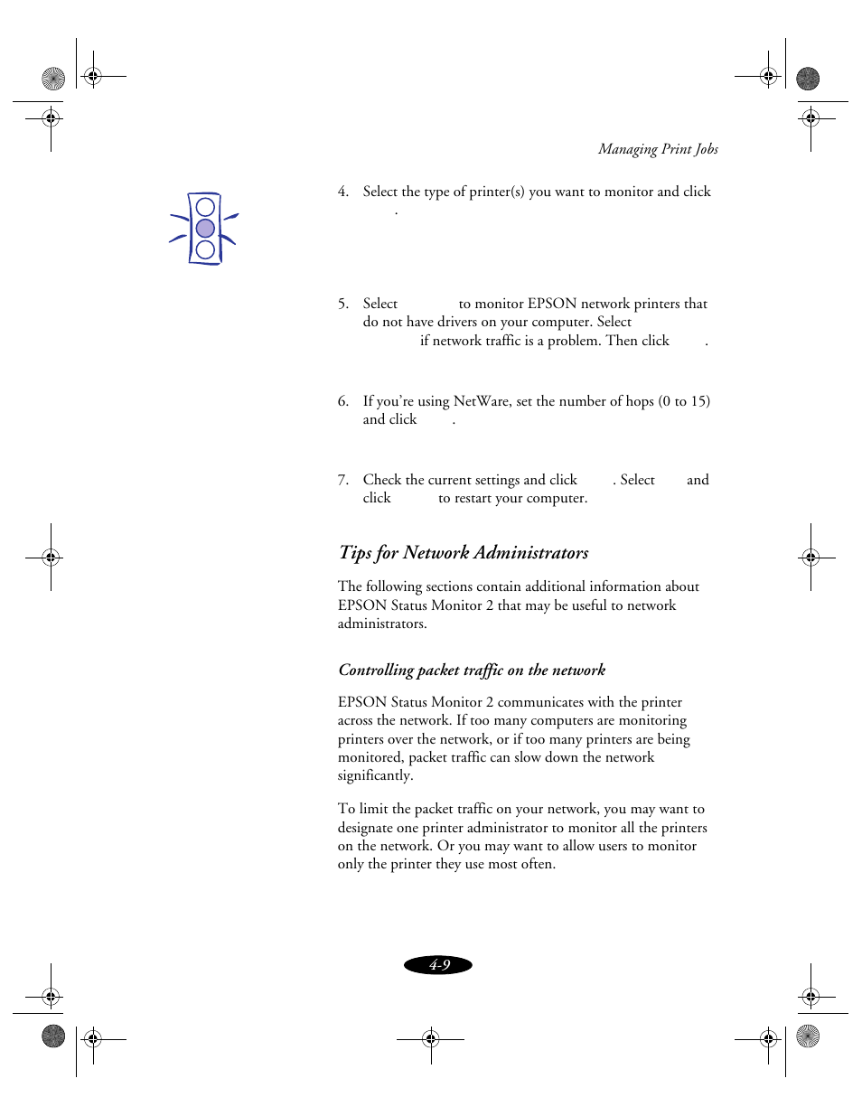 Tips for network administrators | Epson 850N User Manual | Page 80 / 179