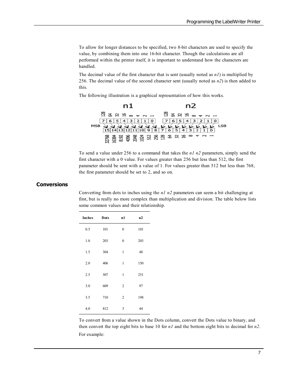 Conversions | Epson LABELWRITER SE450 User Manual | Page 13 / 76