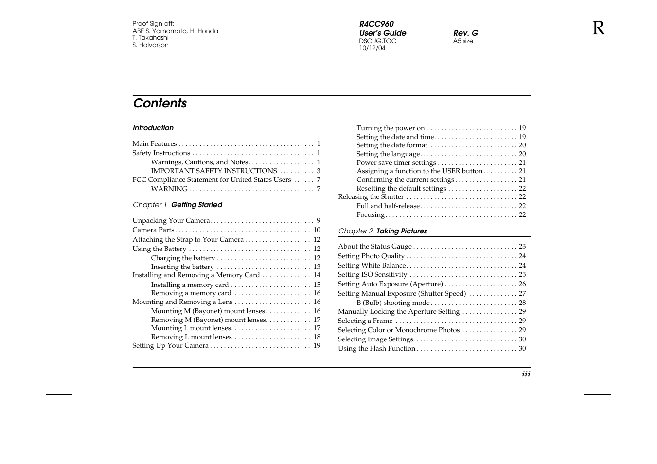 Epson R-D User Manual | Page 3 / 59