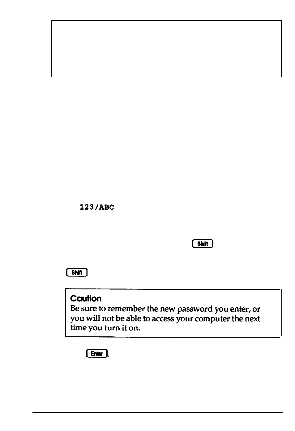 Changing password, Changing a password | Epson Progression U12 User Manual | Page 44 / 219