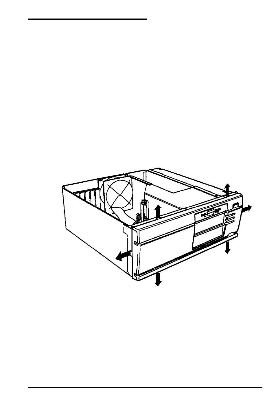 Removing the front panel | Epson Progression U12 User Manual | Page 62 / 219