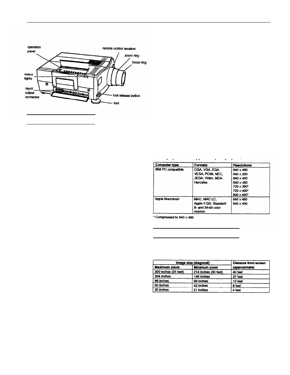 Epson Data/Video Projector ELP-3300 User Manual | 2 pages