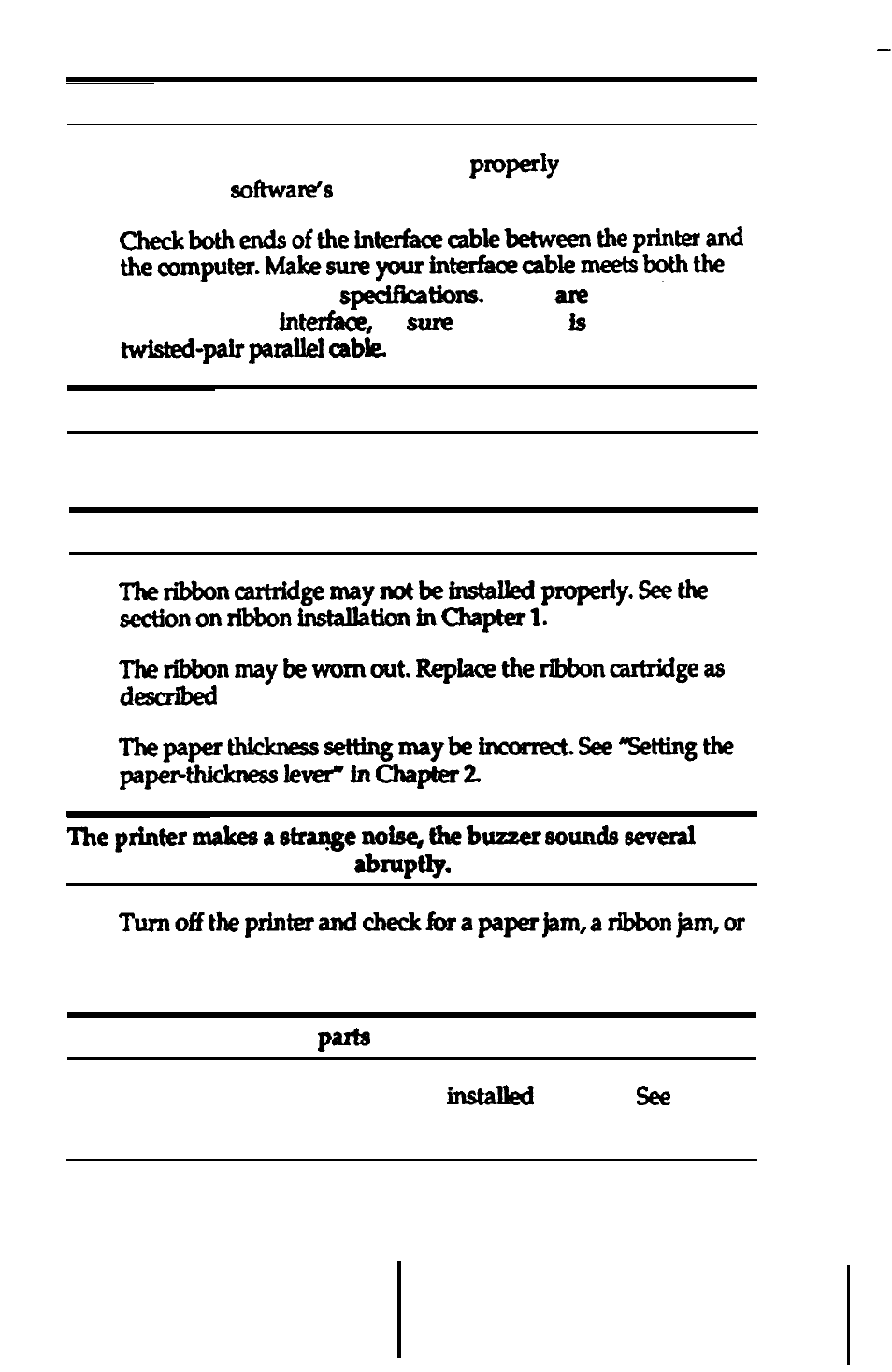 Epson 24-PIN DOT MATRIX PRINTER LQ-570+ User Manual | Page 106 / 158