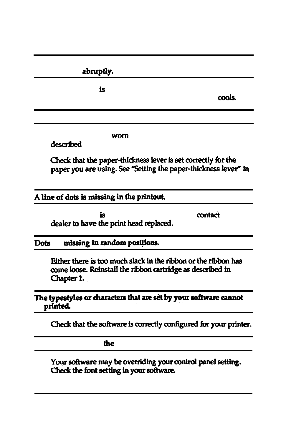 Epson 24-PIN DOT MATRIX PRINTER LQ-570+ User Manual | Page 107 / 158