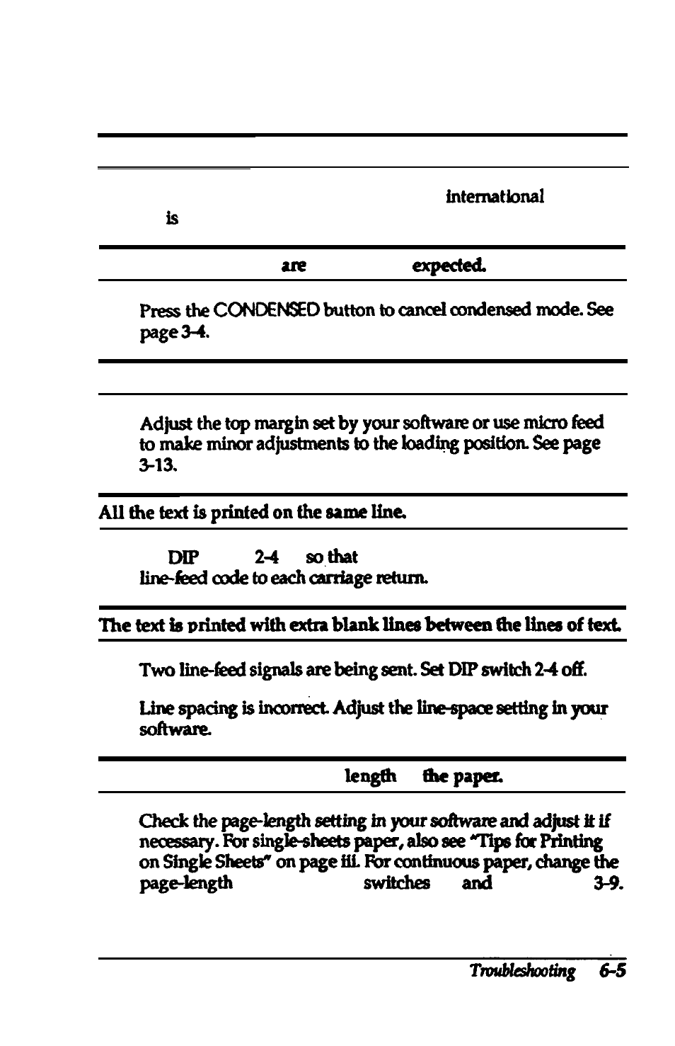 Epson 24-PIN DOT MATRIX PRINTER LQ-570+ User Manual | Page 108 / 158