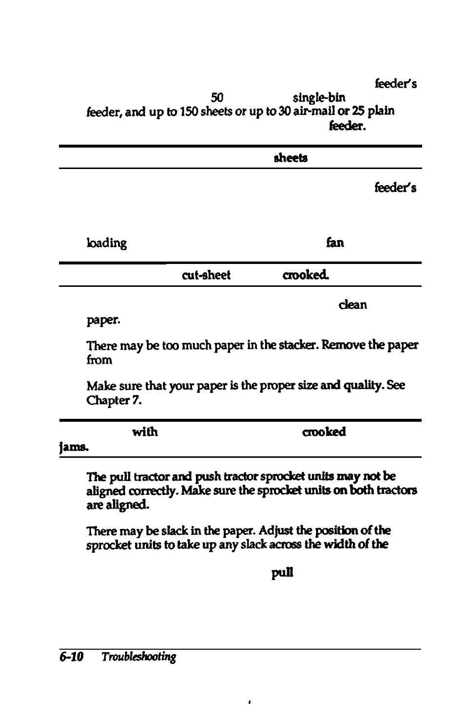 Epson 24-PIN DOT MATRIX PRINTER LQ-570+ User Manual | Page 113 / 158