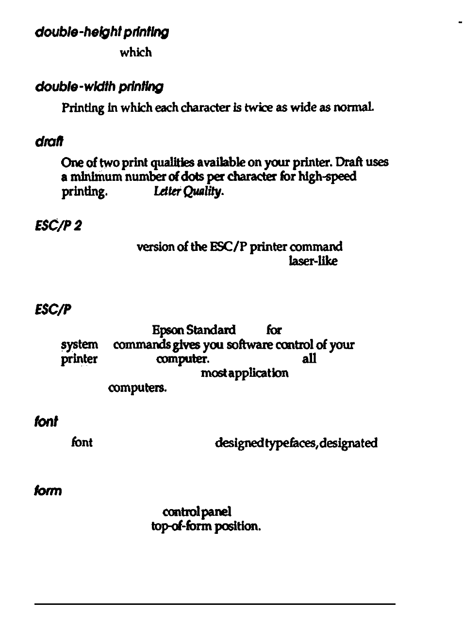 Epson 24-PIN DOT MATRIX PRINTER LQ-570+ User Manual | Page 151 / 158