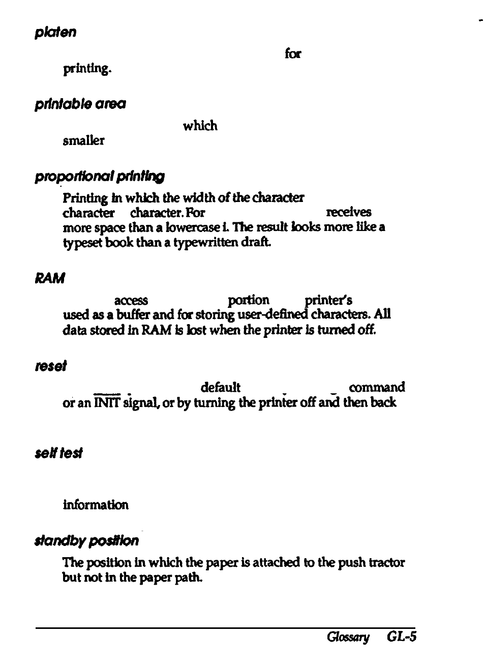 Epson 24-PIN DOT MATRIX PRINTER LQ-570+ User Manual | Page 153 / 158