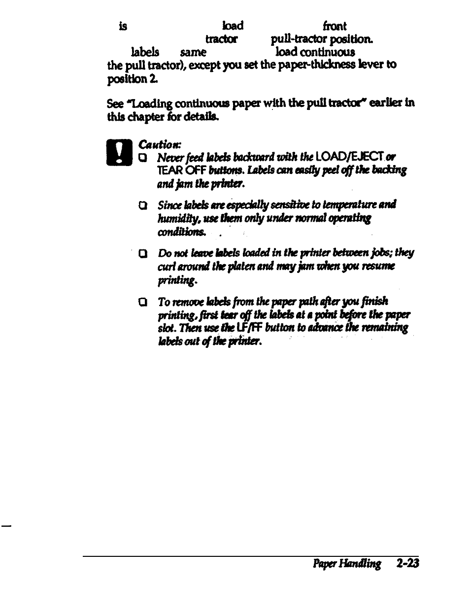 Epson 24-PIN DOT MATRIX PRINTER LQ-570+ User Manual | Page 57 / 158