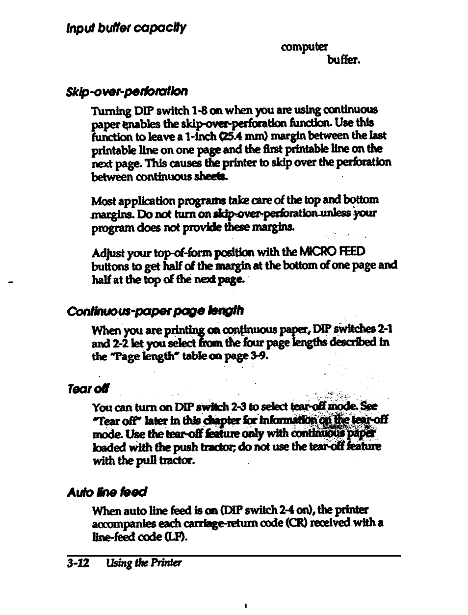 Epson 24-PIN DOT MATRIX PRINTER LQ-570+ User Manual | Page 69 / 158