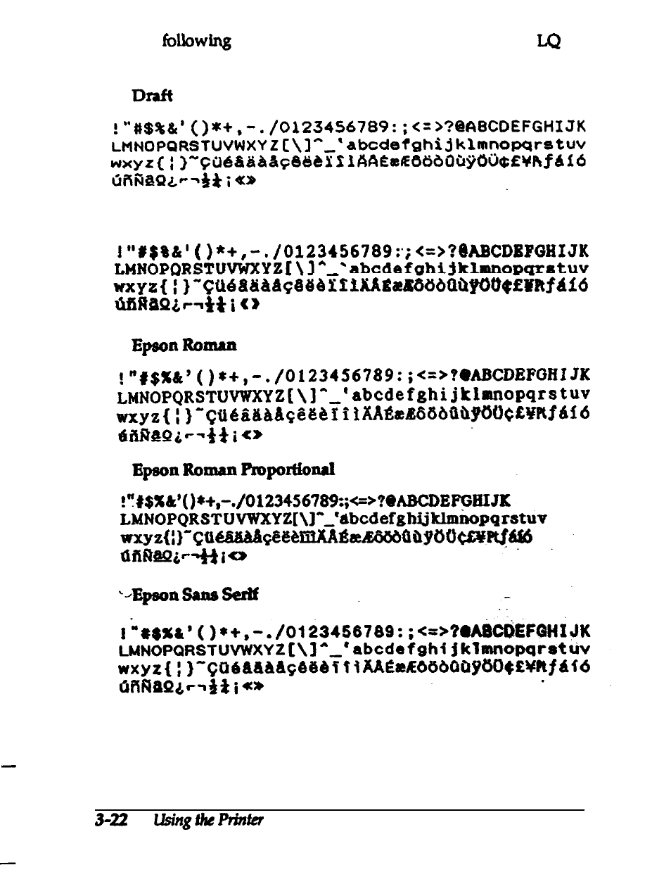 Epson 24-PIN DOT MATRIX PRINTER LQ-570+ User Manual | Page 79 / 158