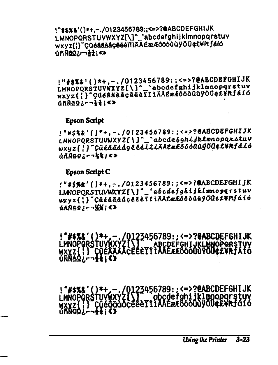 Epson 24-PIN DOT MATRIX PRINTER LQ-570+ User Manual | Page 80 / 158