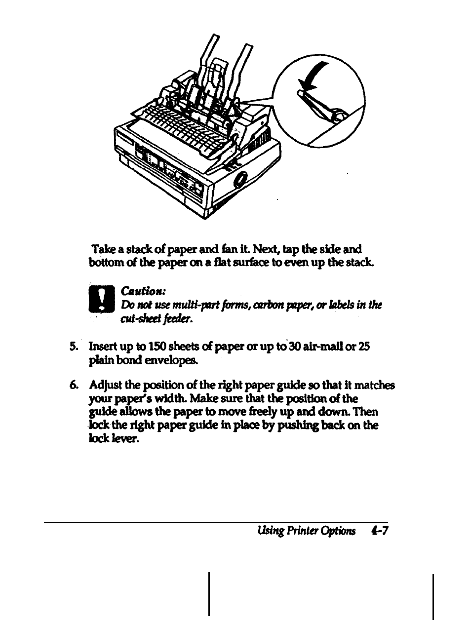 Epson 24-PIN DOT MATRIX PRINTER LQ-570+ User Manual | Page 90 / 158