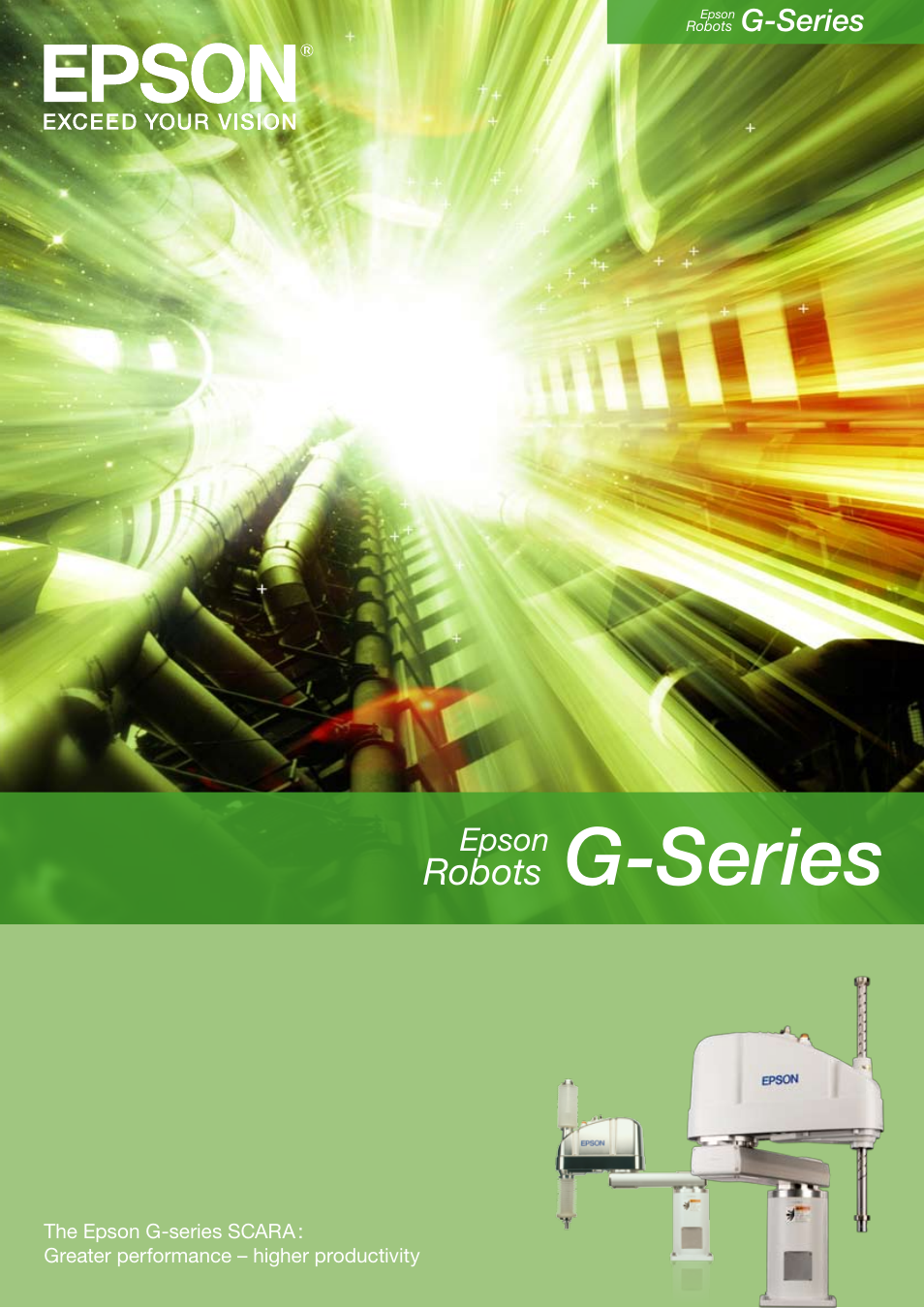 Epson G-Series User Manual | 8 pages