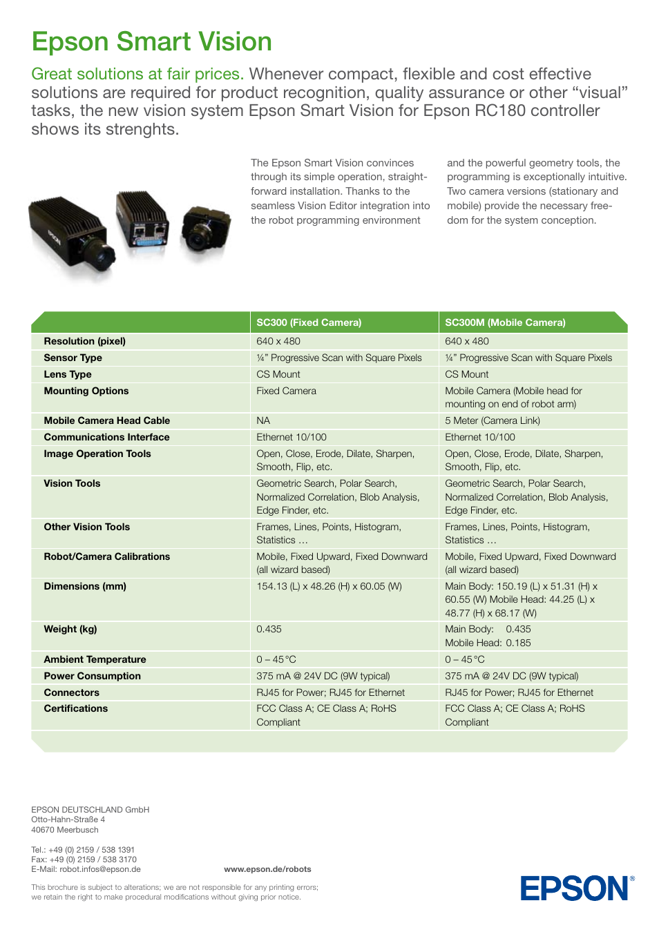 Epson smart vision | Epson G-Series User Manual | Page 8 / 8