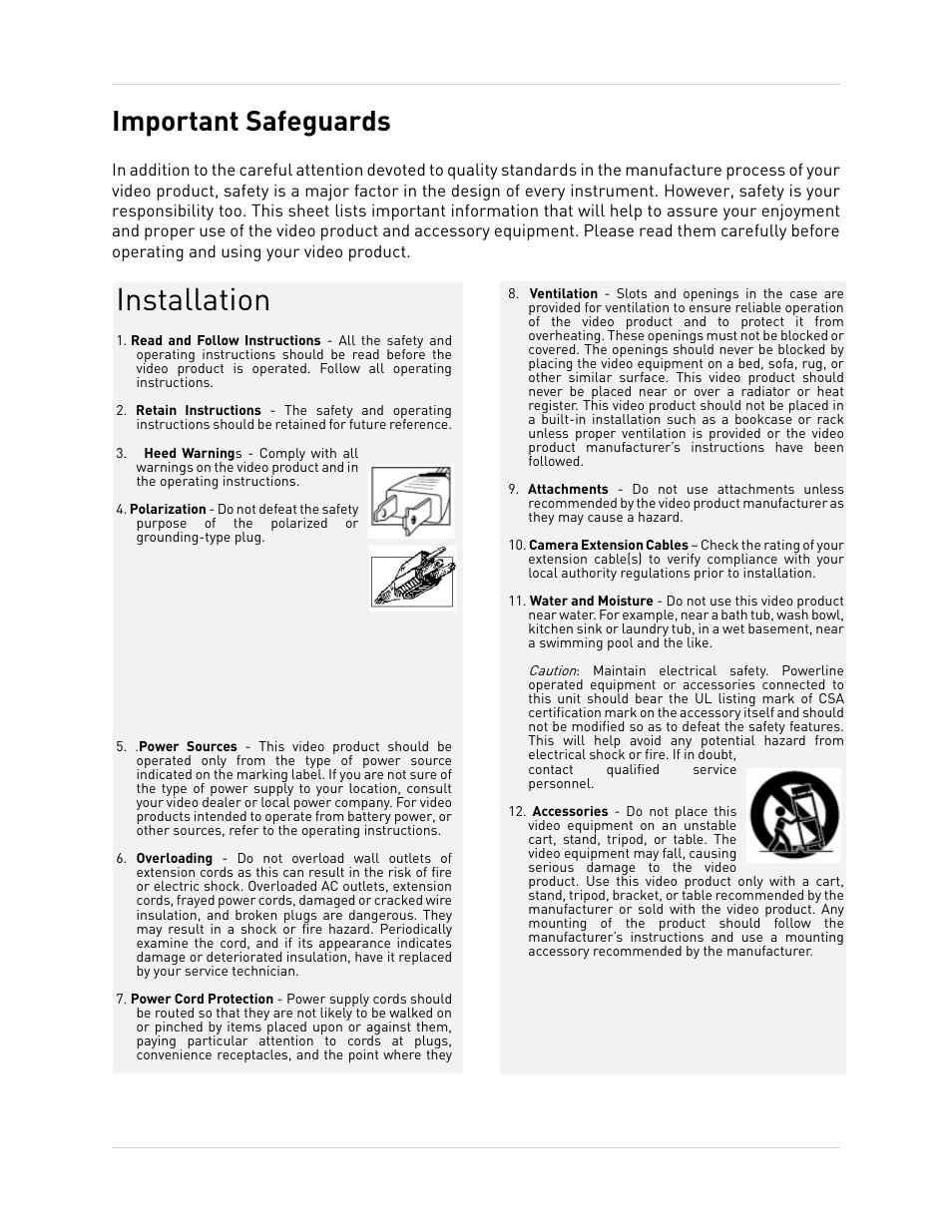 Installation, Important safeguards | Epson TOUCH DH200 User Manual | Page 3 / 106