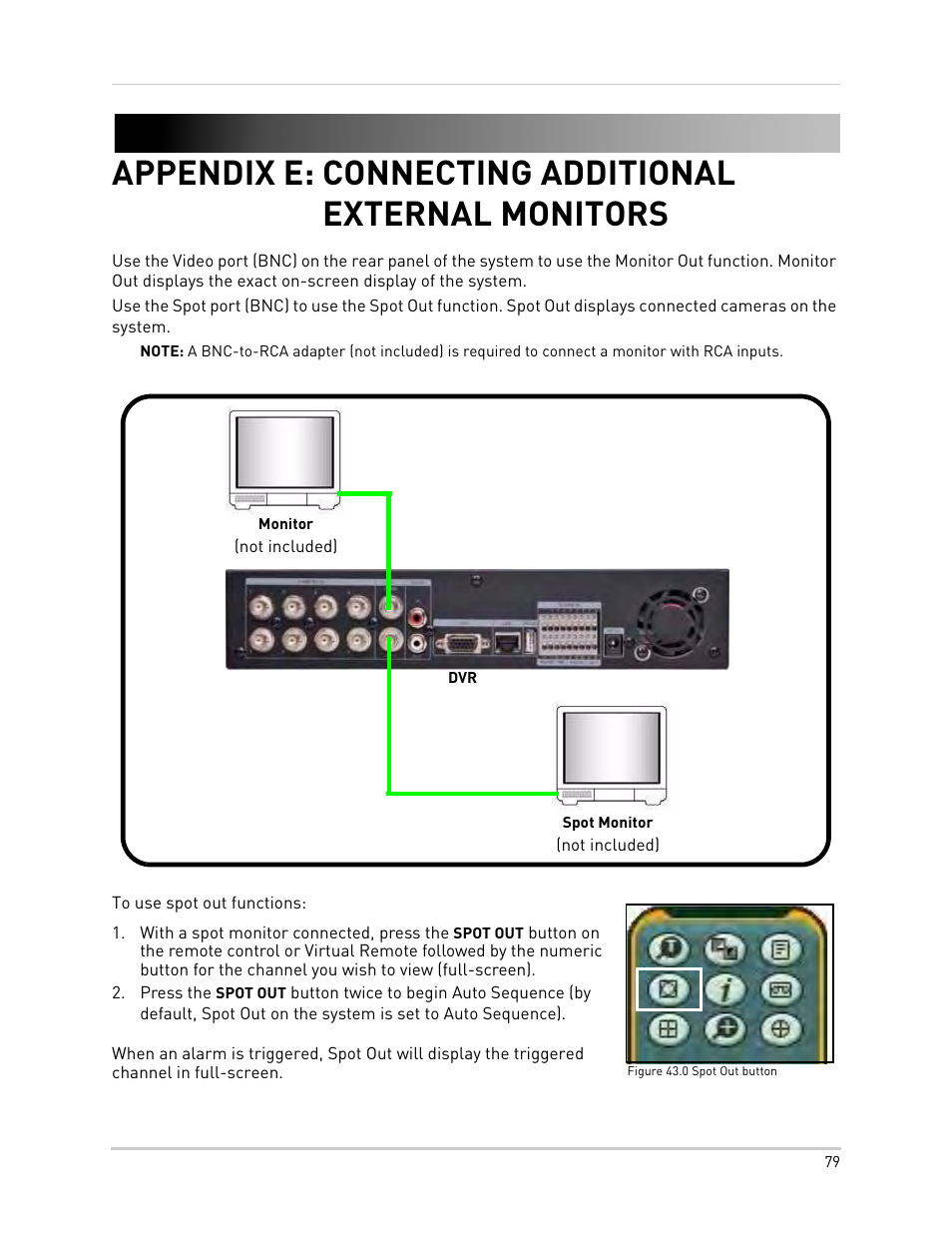 Figure 43.0 spot out button | Epson TOUCH DH200 User Manual | Page 89 / 106