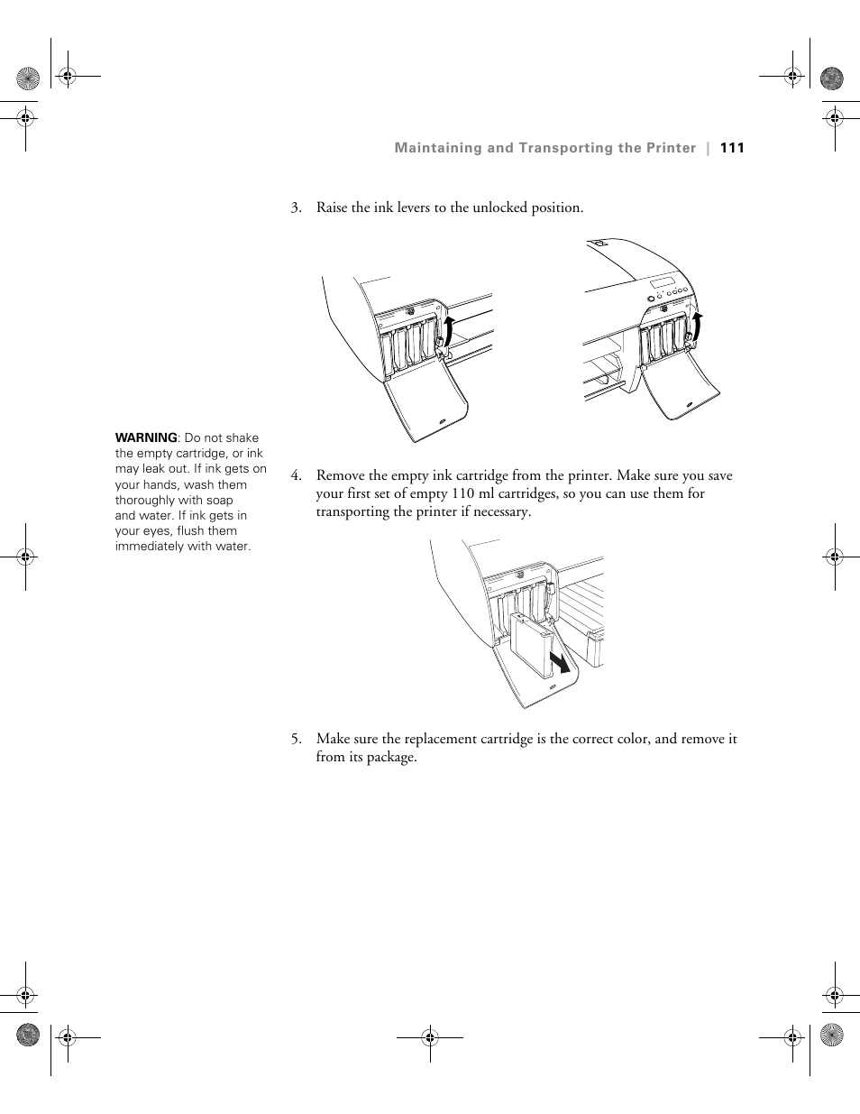 Epson PRO 4800 User Manual | Page 111 / 160