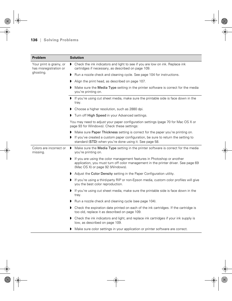 Epson PRO 4800 User Manual | Page 136 / 160