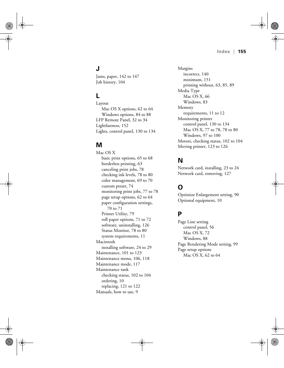 Epson PRO 4800 User Manual | Page 155 / 160