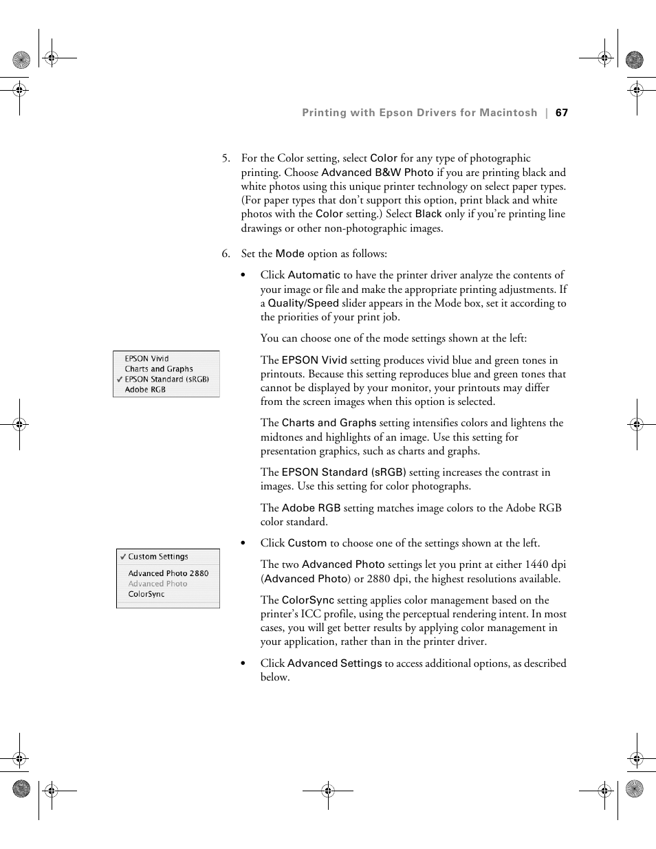 Epson PRO 4800 User Manual | Page 67 / 160