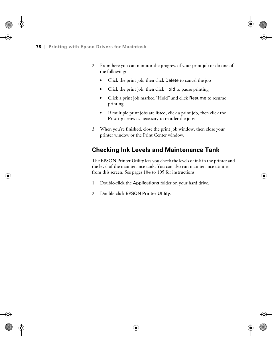 Checking ink levels and maintenance tank | Epson PRO 4800 User Manual | Page 78 / 160