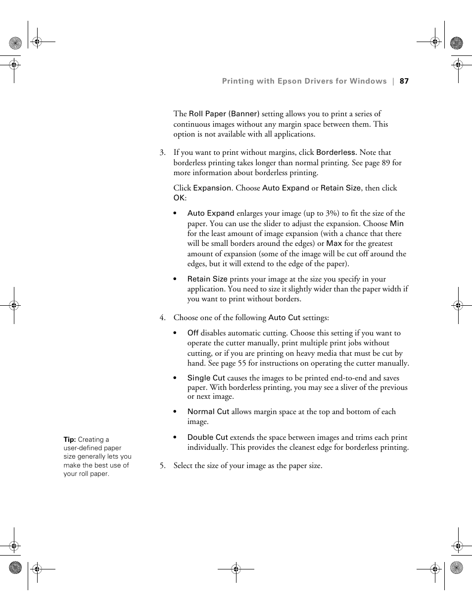 Epson PRO 4800 User Manual | Page 87 / 160