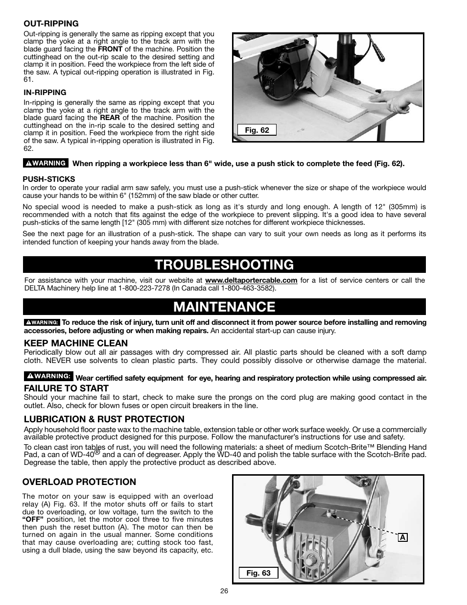 Troubleshooting, Maintenance | Epson RS830 User Manual | Page 26 / 88