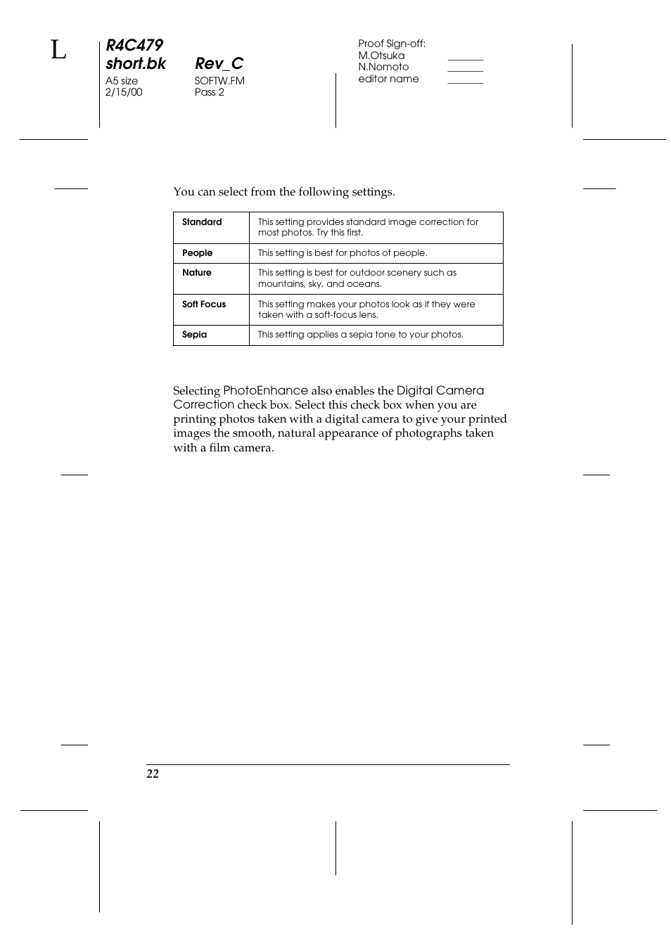 R4c479 short.bk rev_c | Epson 1270 User Manual | Page 28 / 83